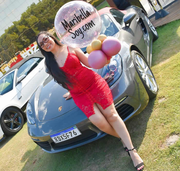 Maribella Lanzando su nueva Página Web