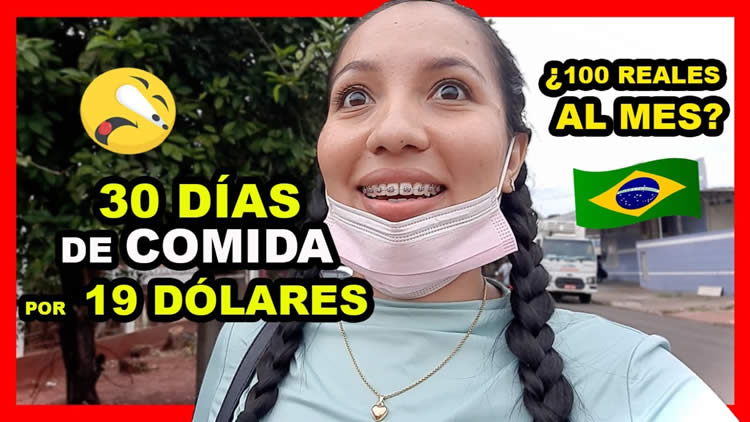 Reto Comprar 100 Reales en Comida en Brasil